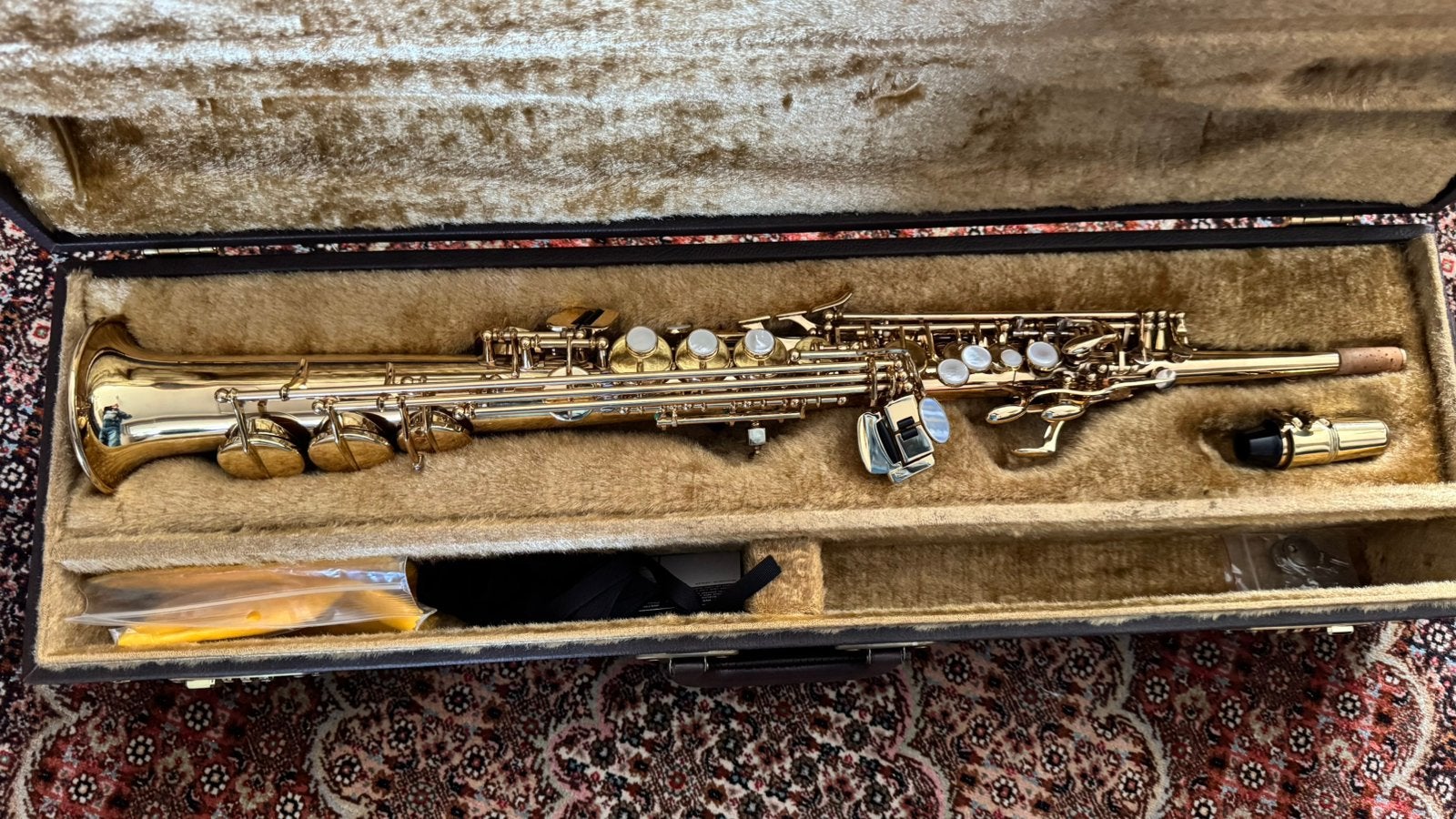 Sopraan Saxofoon Selmer Serie II, Ophalen, Nieuw, Sopraan, Met koffer