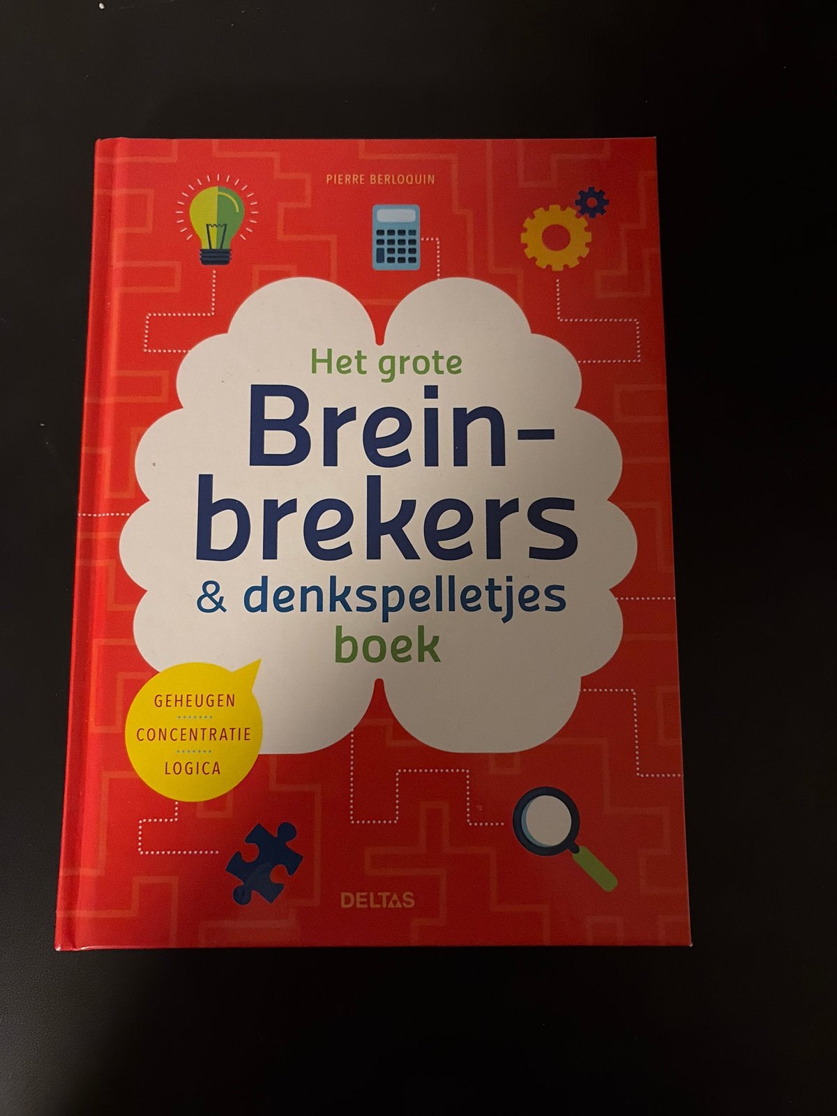 Het Grote Breinbrekers & Denkspelletjes Boek, Ophalen of Verzenden, Minder dan 500 stukjes, Zo goed als nieuw, Puzzelboek