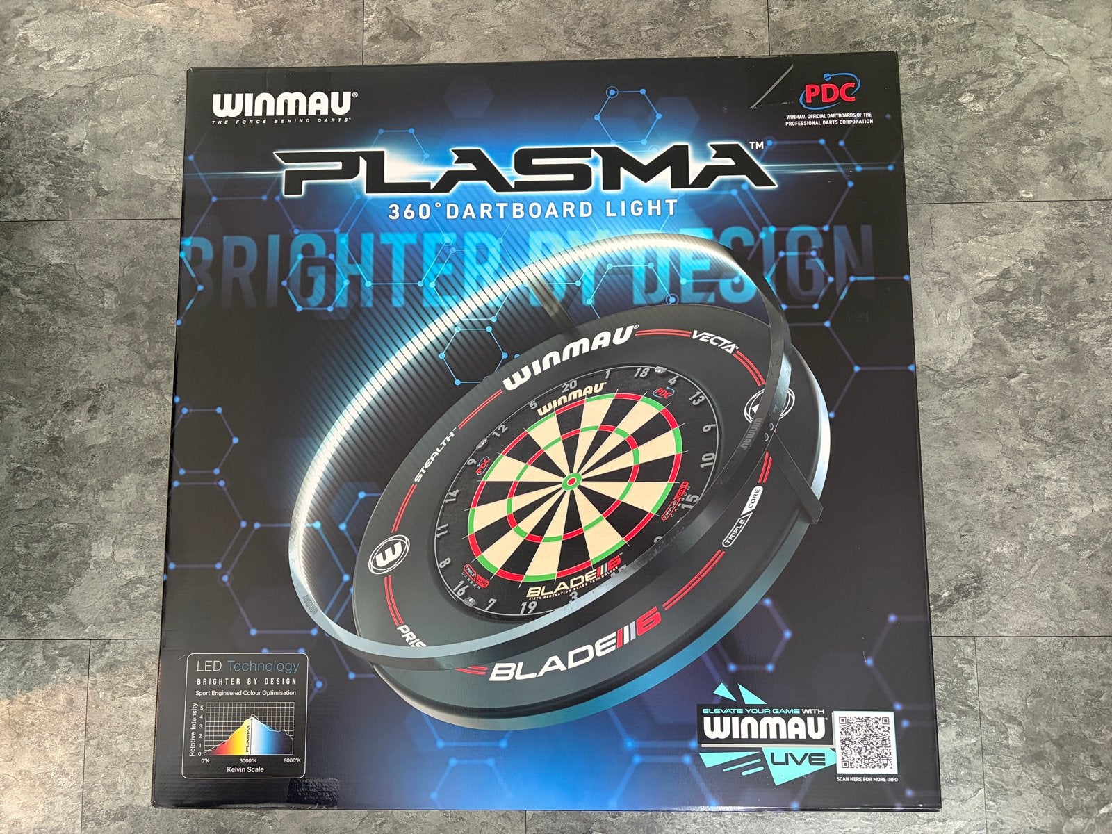 Complete Premium Dartset Winmau Blade 6 Triple Core + Plasma, Sport en Fitness, Dartbord met pijlen, Ground Floor, 71 Lower Baggot Street Dublin, D02 P593 Ierland