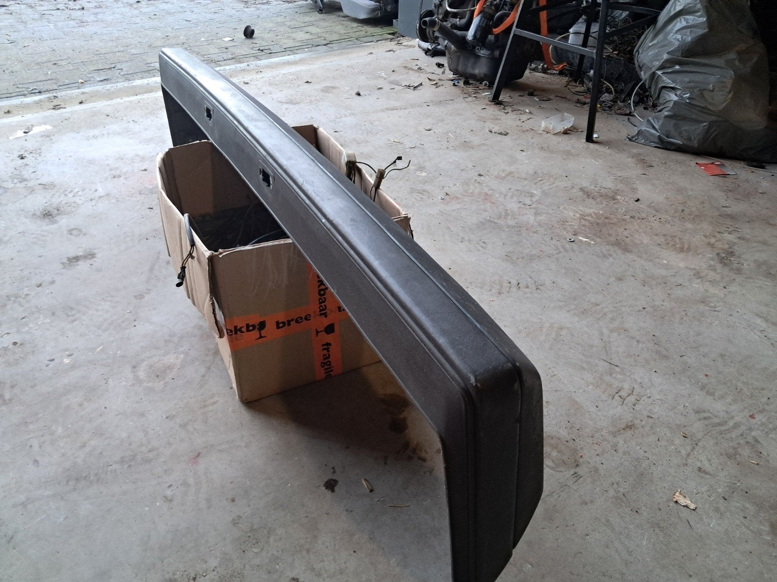 Achterbumper VW Polo 86C origineel, nette staat, Ophalen of Verzenden, Gebruikt, Volkswagen