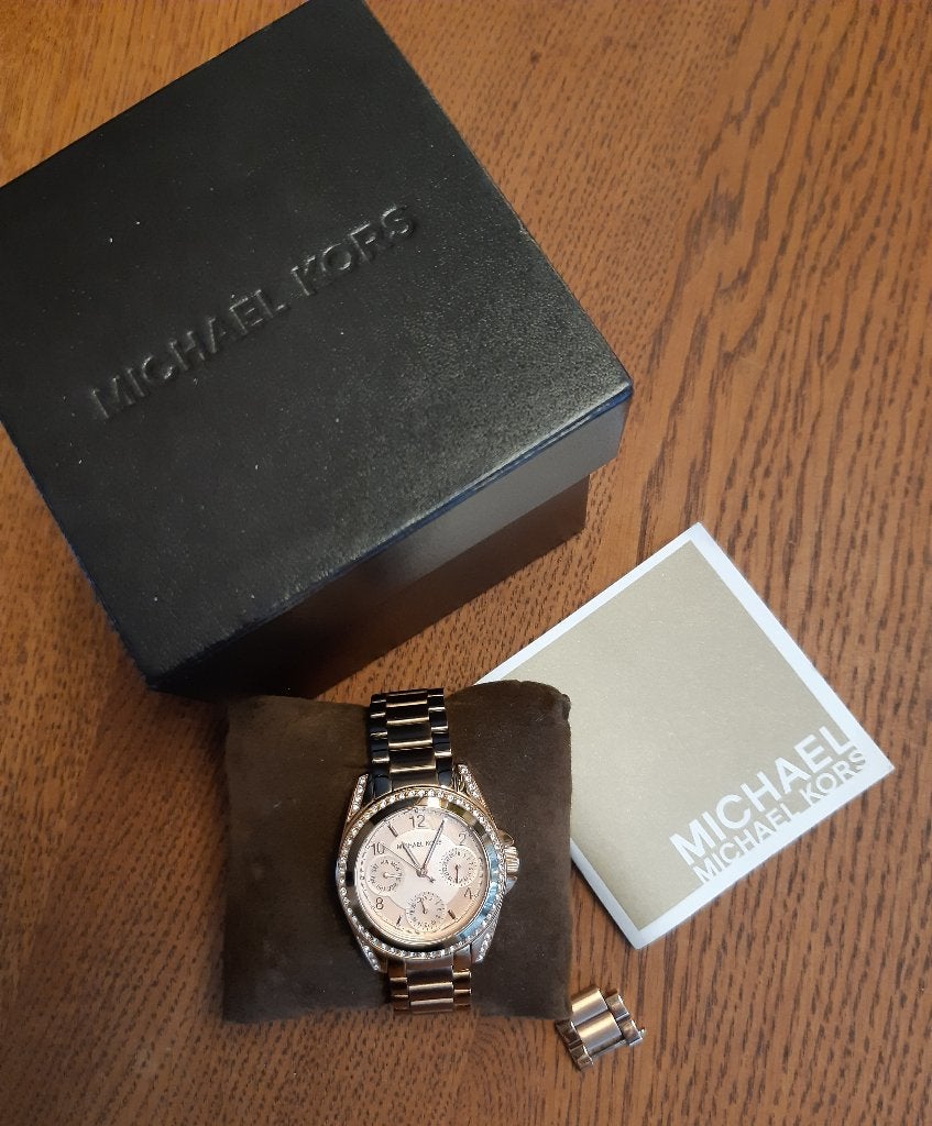 Dames Michael Kors horloge, Overige merken, Staal, Staal, Polshorloge