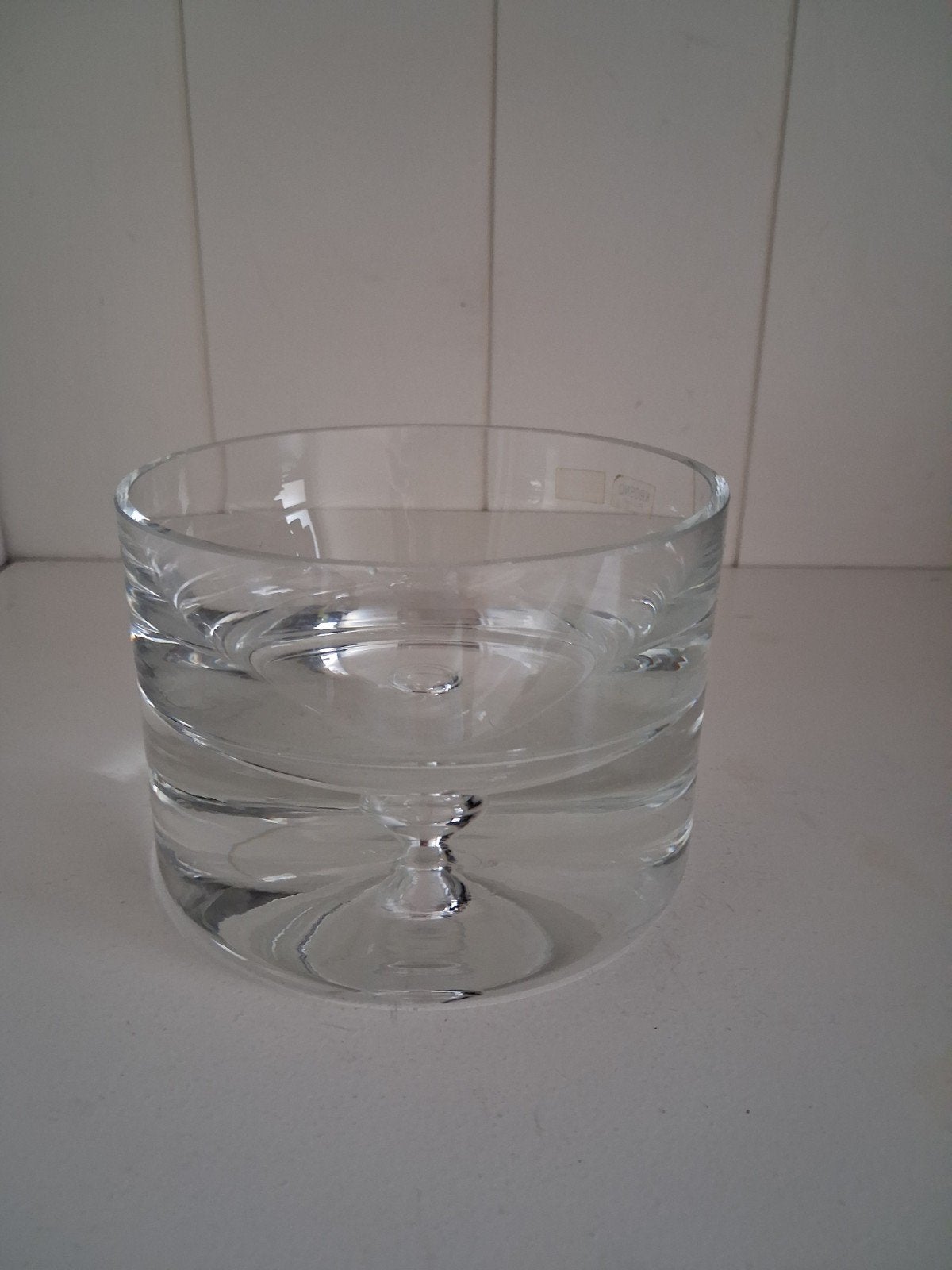 Vintage Krosno glazen vide poche/schaal, Ophalen of Verzenden