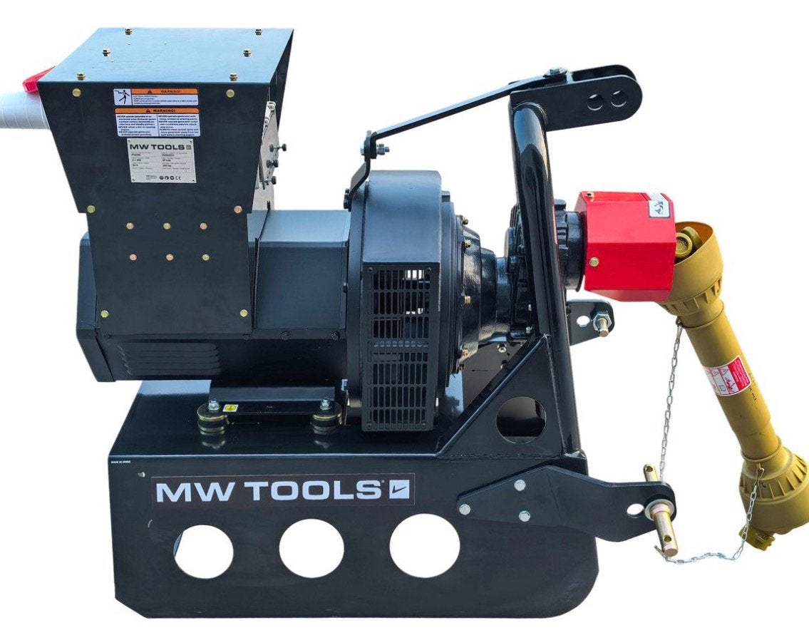 Tractorgenerator 30 kW / 37,5 kVA 3x400V met aftakas MW Tool, Ophalen, Nieuw