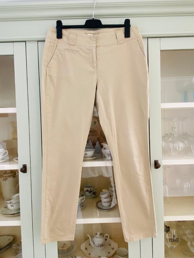 broek chino beige maat 40 zgan, Maat 38/40 (M), Ophalen of Verzenden, Zo goed als nieuw, Lang