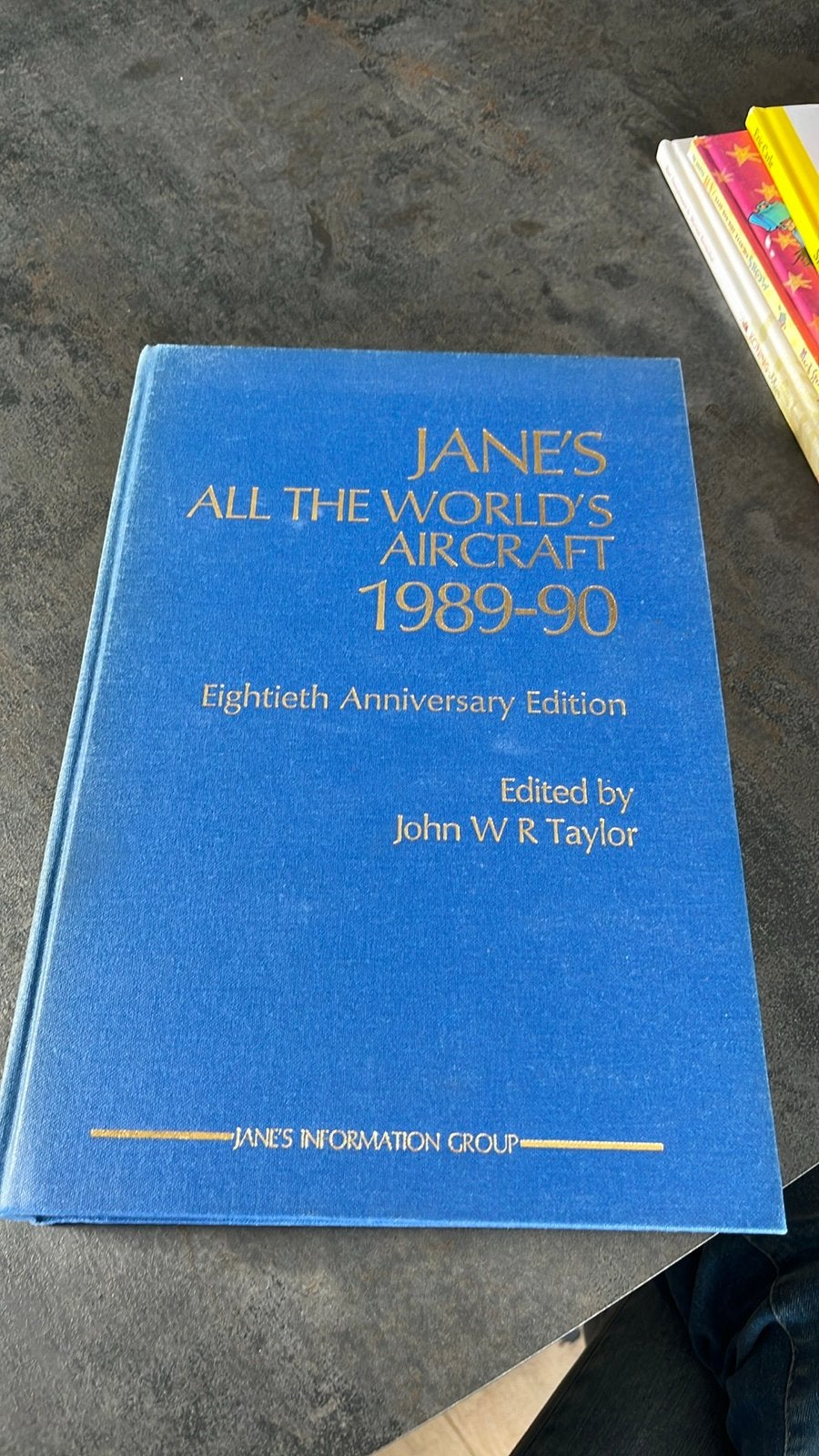 Jane's All the World's Aircraft 1989-90 naslagwerk, Ophalen of Verzenden, Gelezen, Vliegtuig