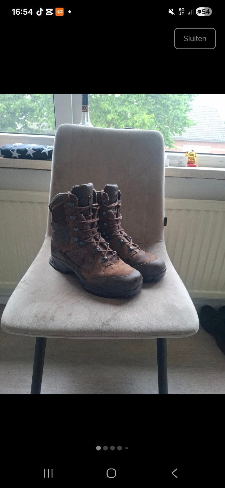 Haix wandelschoenen maat 45, Ophalen of Verzenden, Onbekend, Bruin, Gedragen