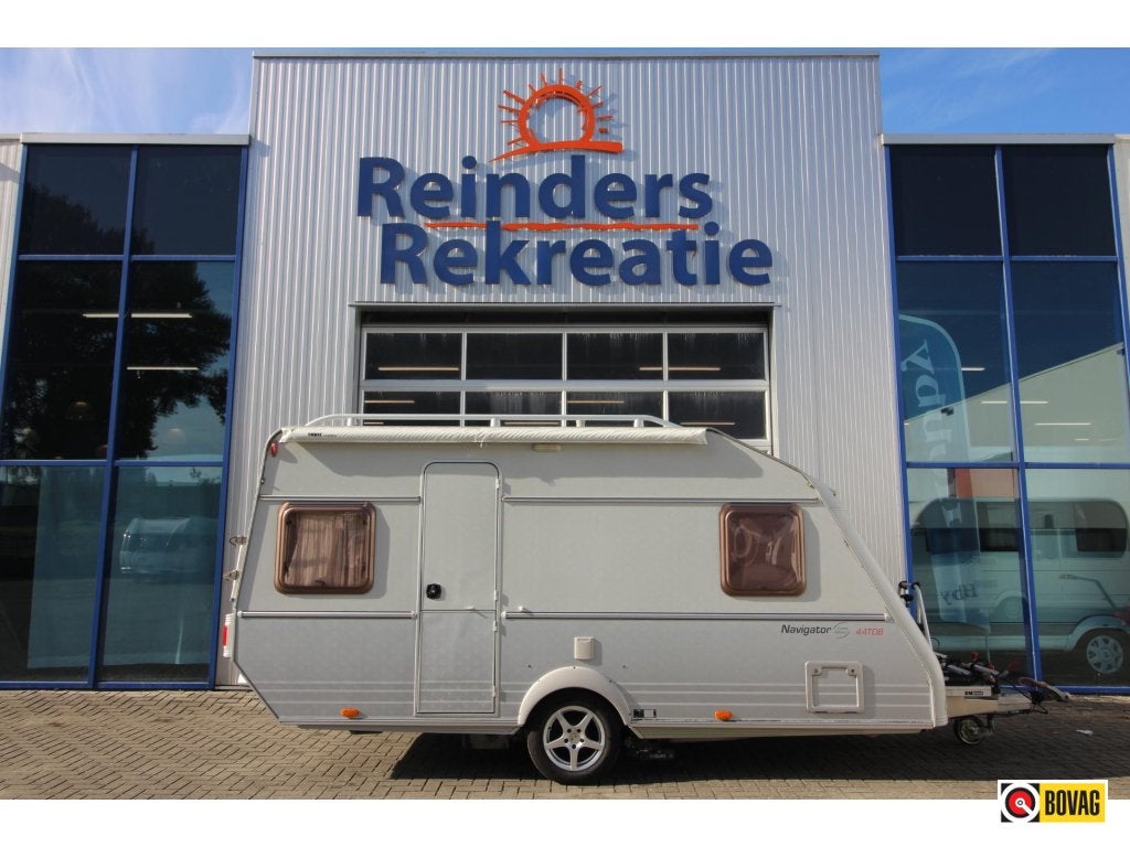 Kip Navigator 44 TDB Vloerverw Mover, Voortent, Caravans en Kamperen, Standaardzit, Kip, Bedrijf, 4 tot 5 meter