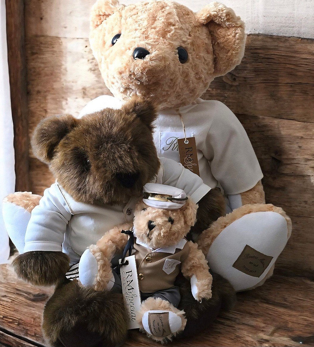 3 Rivièra maison collectors item teddy beren, Ophalen of Verzenden, Zo goed als nieuw, Stoffen beer, Overige merken