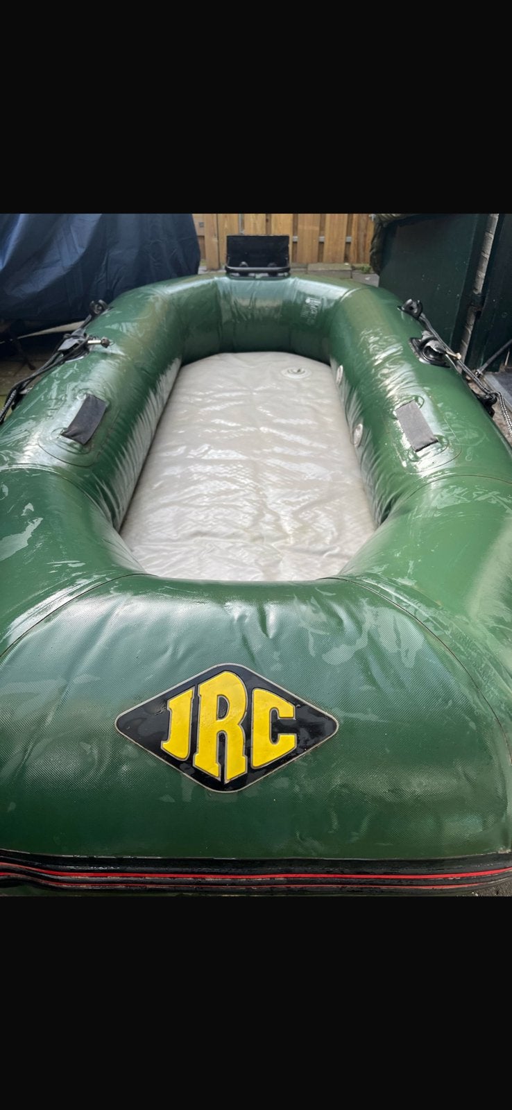 Rubberboot jrc karper, Watersport en Boten, Hengelsport | Karpervissen, Ophalen of Verzenden, Zo goed als nieuw, Overige typen