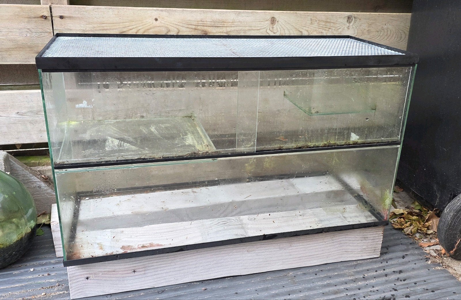 Terrarium, Dieren en Toebehoren, Ophalen, Gebruikt