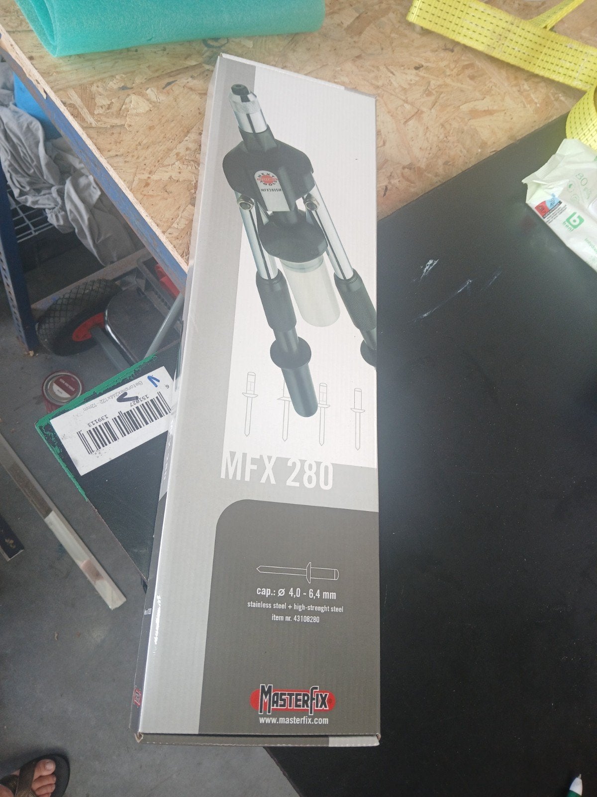 Grote zware popnageltang Masterfix MFX 280 nieuw in doos, Doe-het-zelf en Verbouw, Ophalen of Verzenden, Nieuw, Tang, Overige merken
