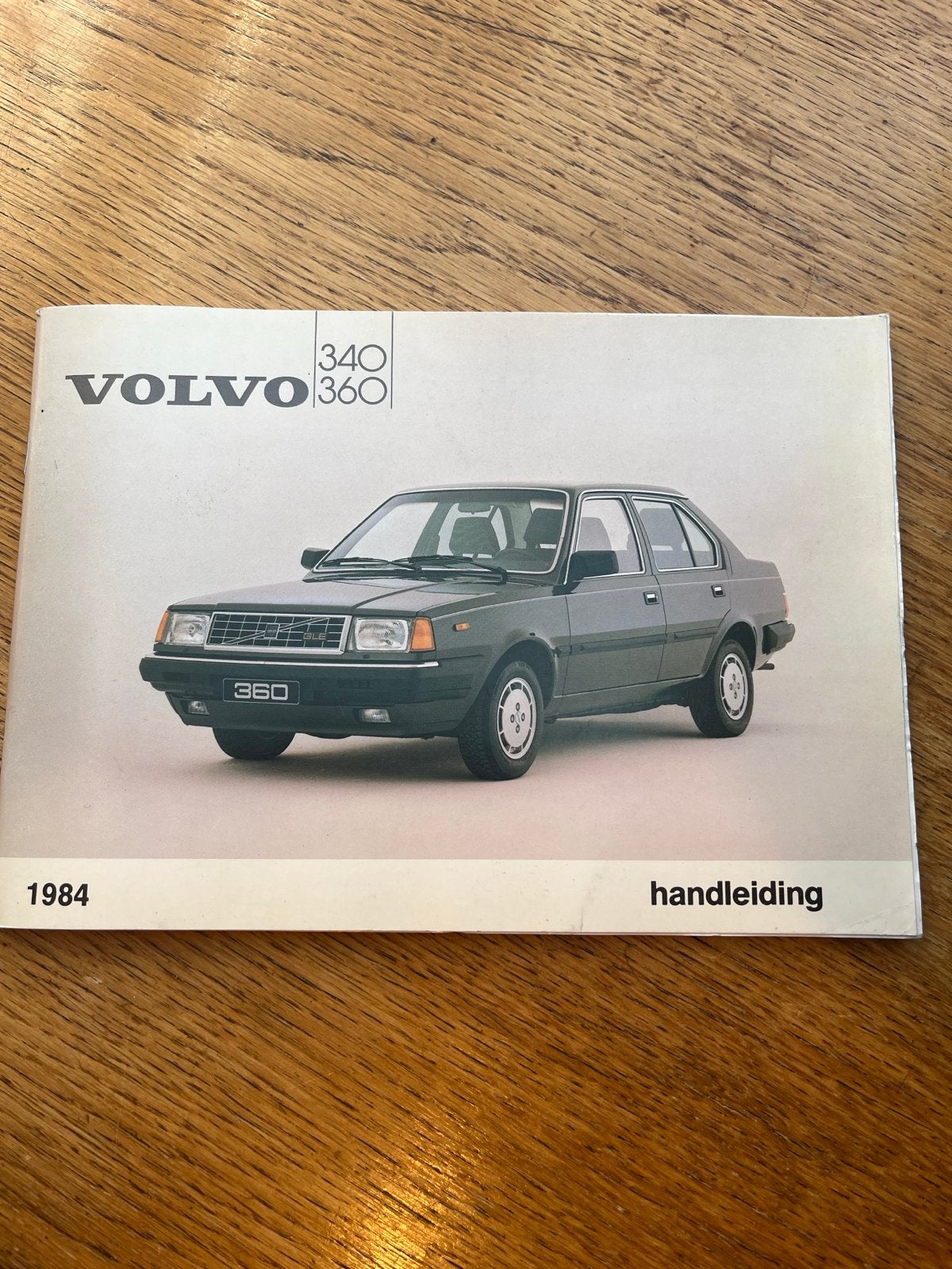 Volvo 340 360 Handleiding 1984, Ophalen of Verzenden