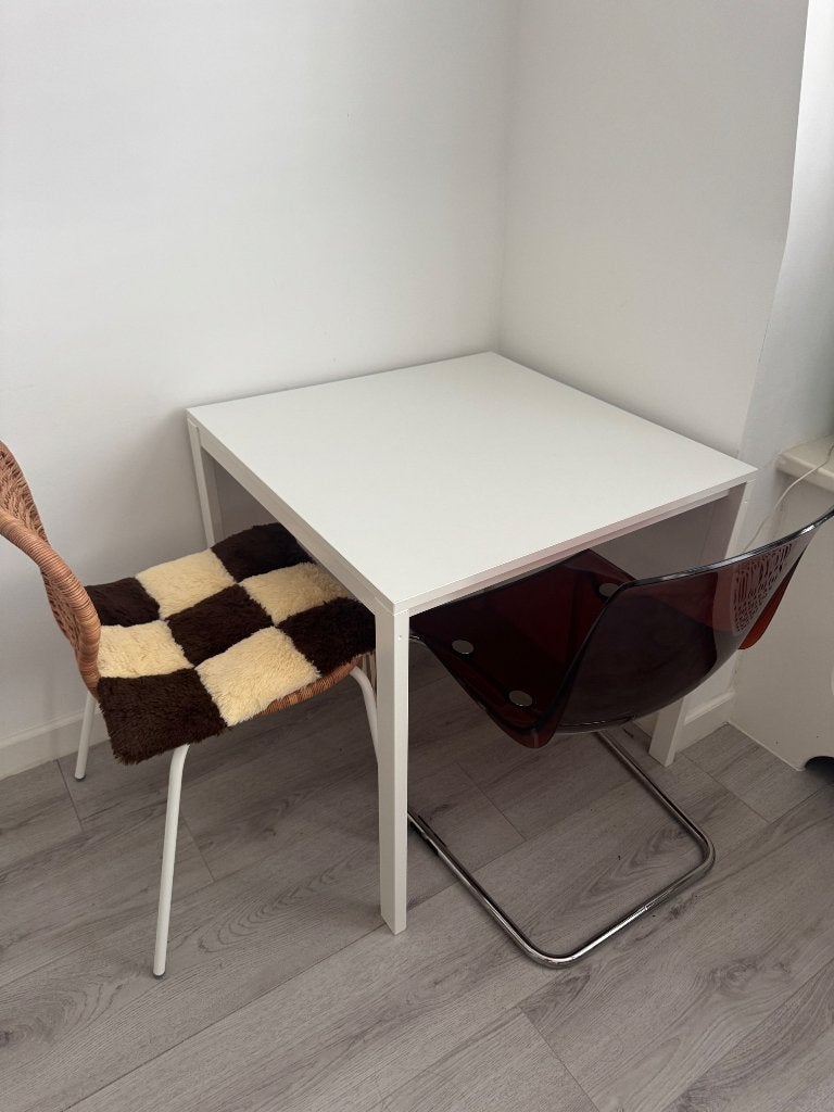 IKEA SKÅLSTA Eetkamerstoel, rotan, Ophalen, Bruin, Riet of Rotan, Zo goed als nieuw