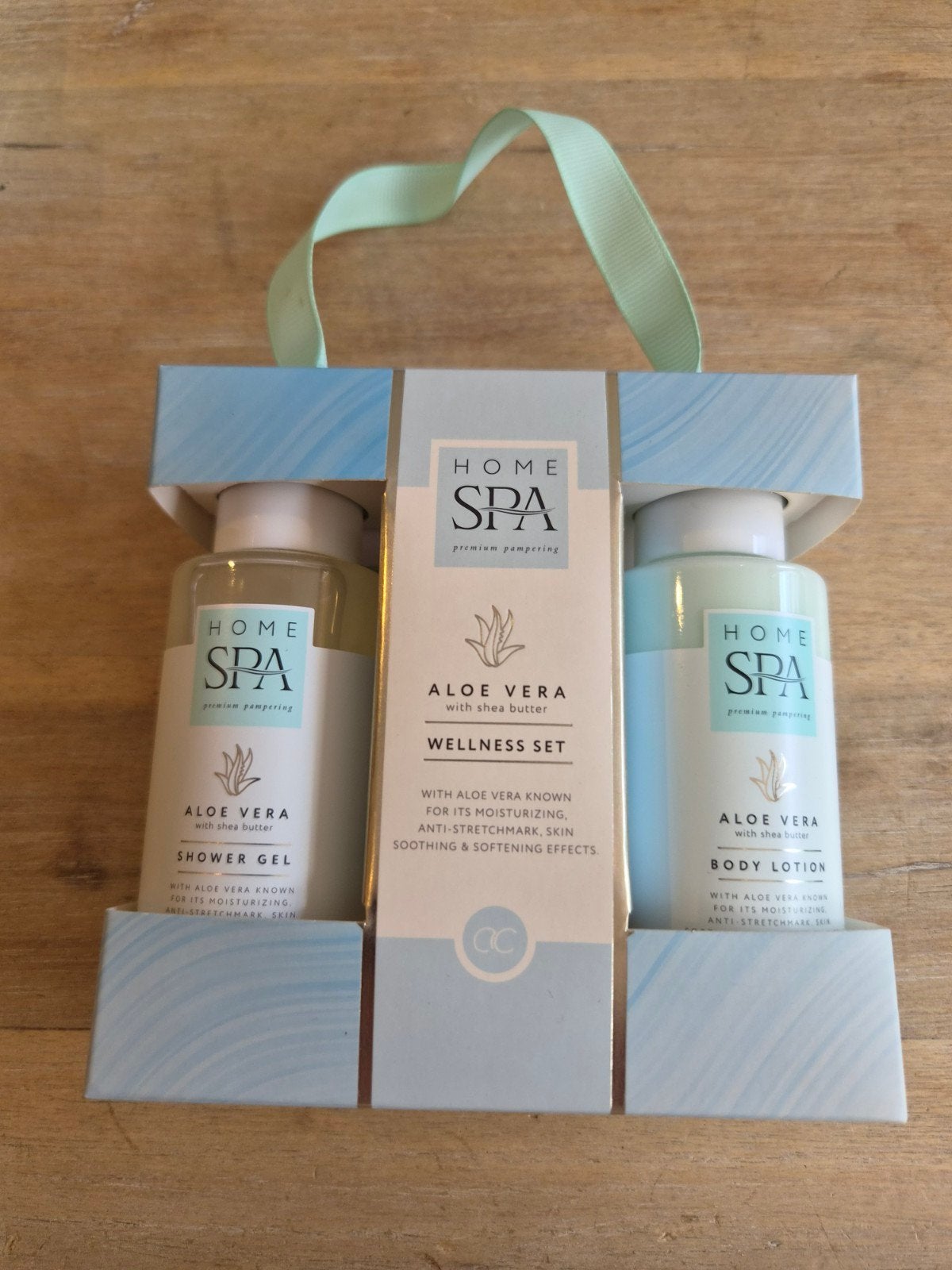 Home Spa Wellness Set Aloë Vera met Shea Butter, Ophalen of Verzenden, Nieuw, Overige typen