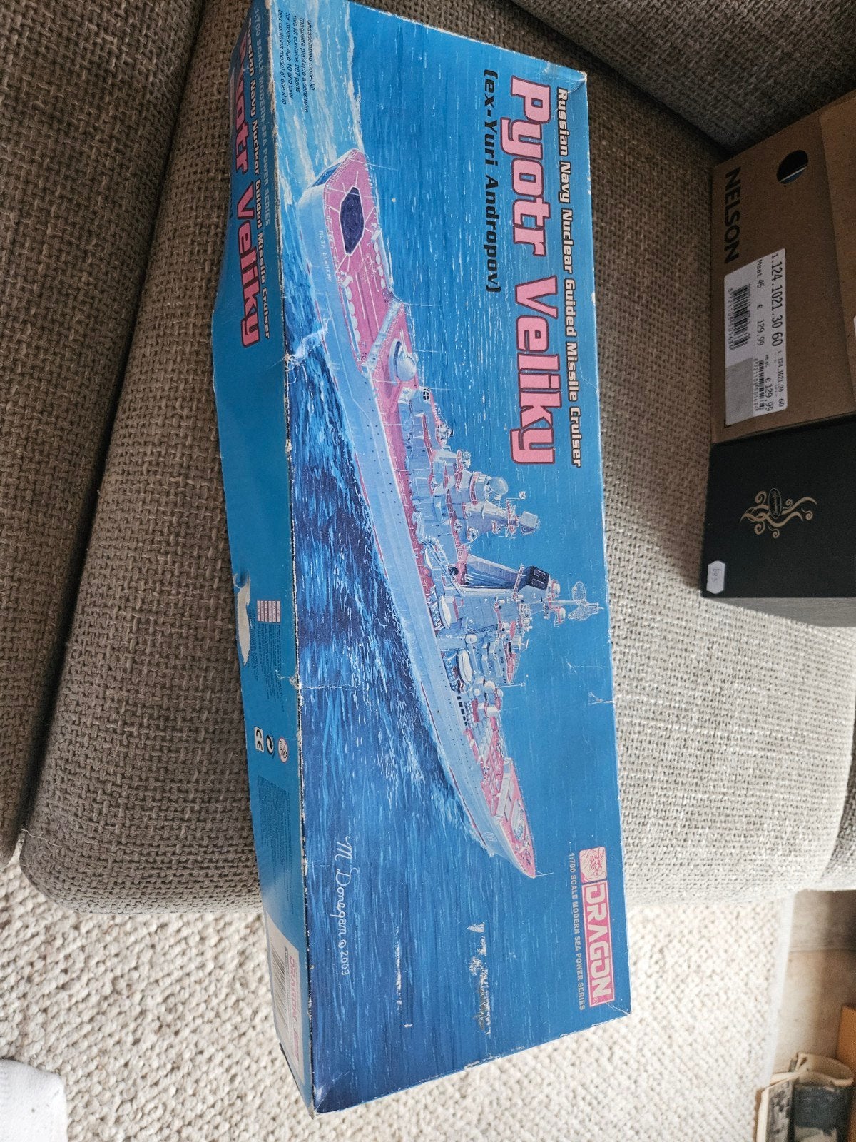 Modelbouwschip Pyotr Velikiy - Dragon 1:700, Ophalen of Verzenden, Zo goed als nieuw, 1:200 of kleiner, Overige merken