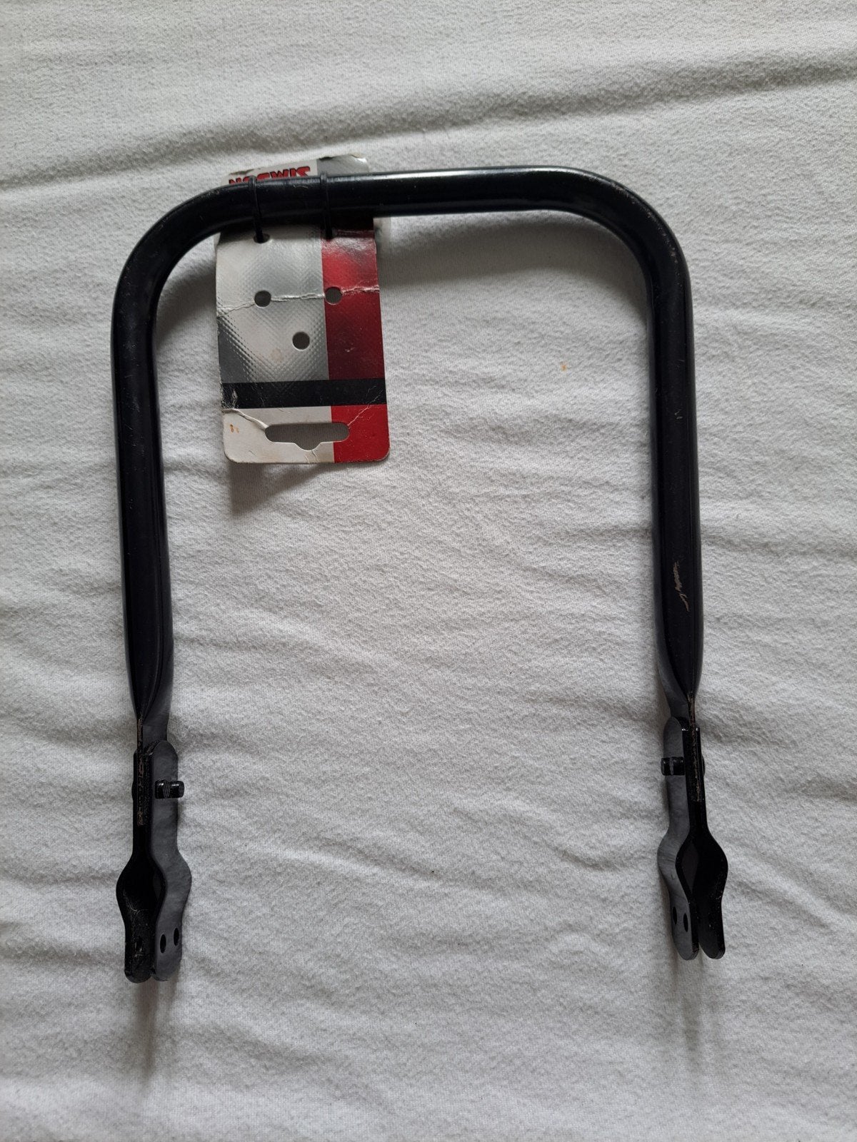 Nieuwe zwarte fietsbeugel, rugleuning voor kinderzitje, Ophalen of Verzenden, Nieuw, Onbekend