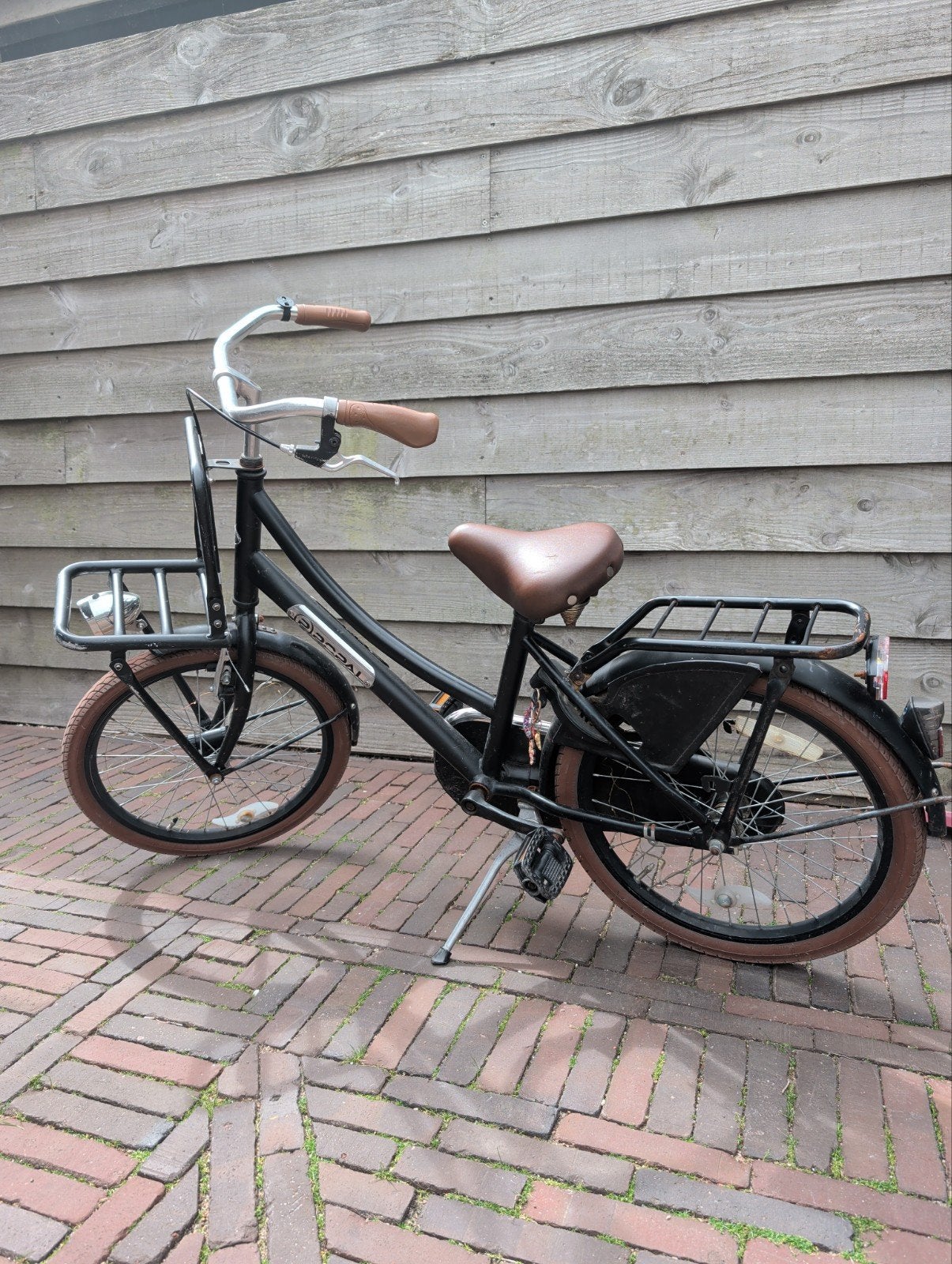 Popal fiets 20 inch - Zwart - Gebruikt maar prima, Ophalen, Gebruikt, 20 inch of meer, Popal