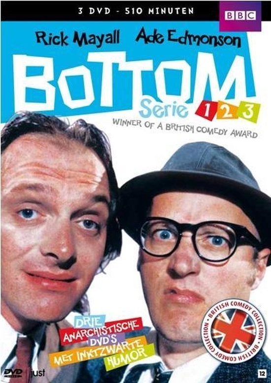 Bottom – De Complete Series – Seizoenen 1, 2 & 3 – DVD, Engels, Ophalen of Verzenden, Zo goed als nieuw, Komedie
