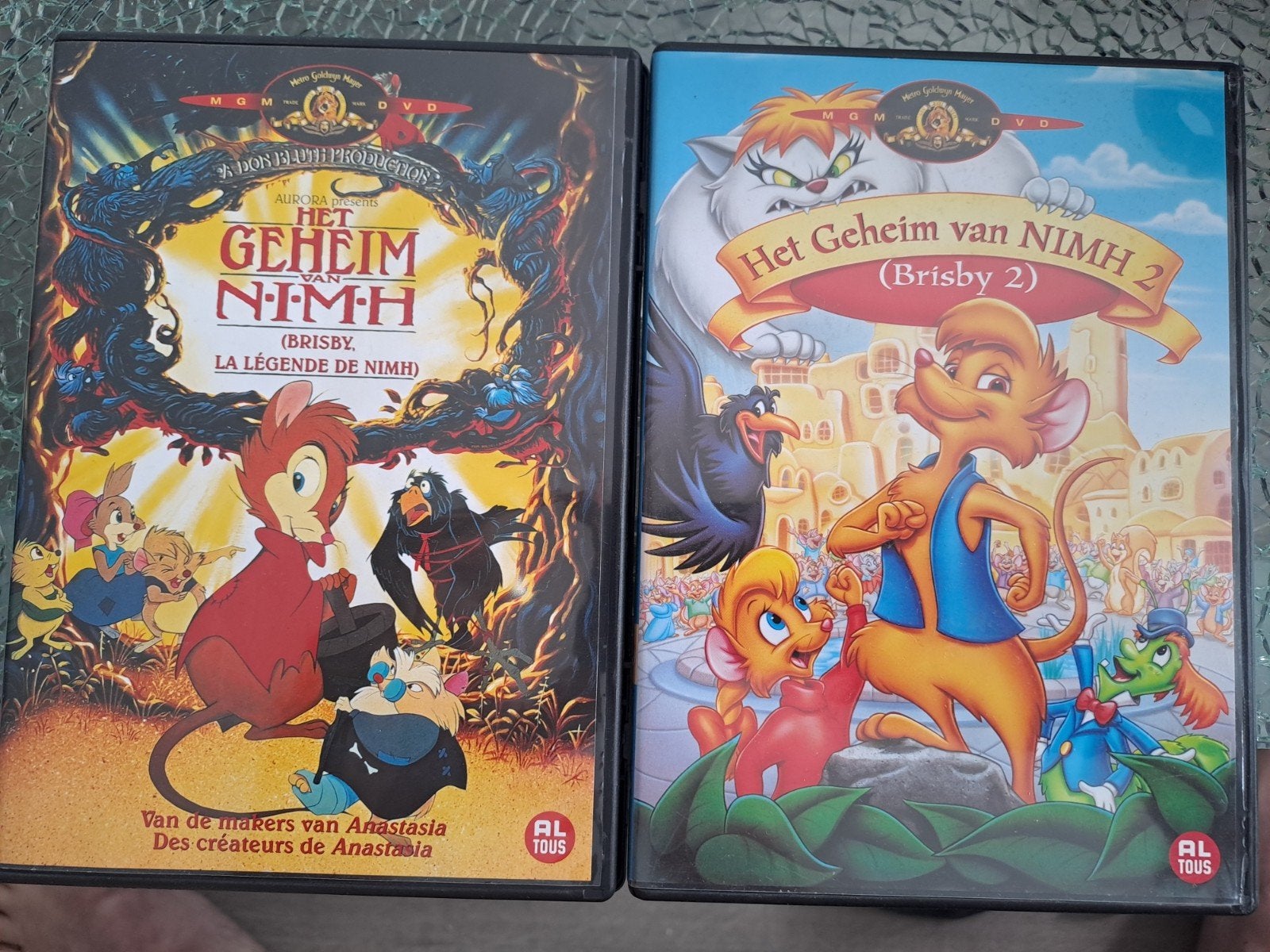 Het geheim van Nimh 1&2 (dvd), Europees, Alle leeftijden, Overige typen, Ophalen of Verzenden