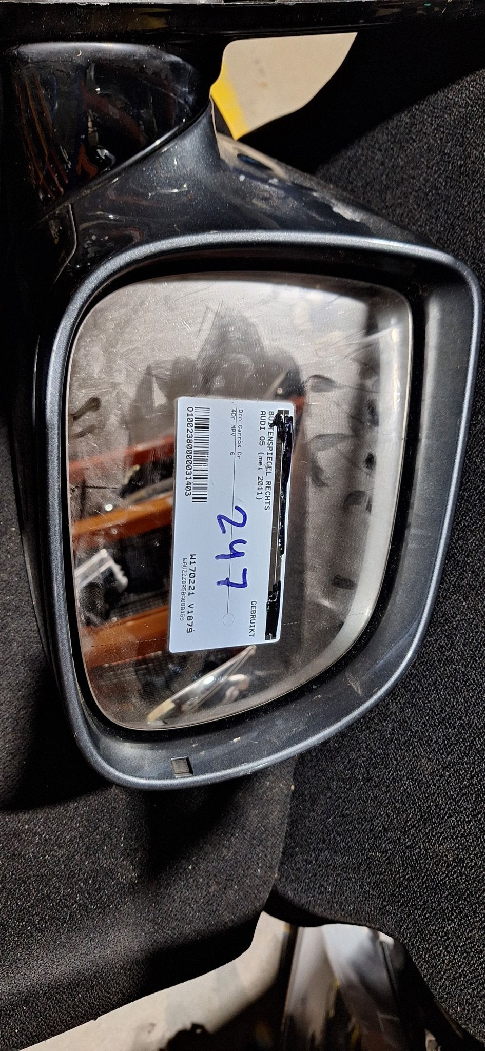 Buitenspiegel rechts Audi Q5 2008-2012 (Onderdeel: W170221 /, Gebruikt, -, -, Ophalen of Verzenden