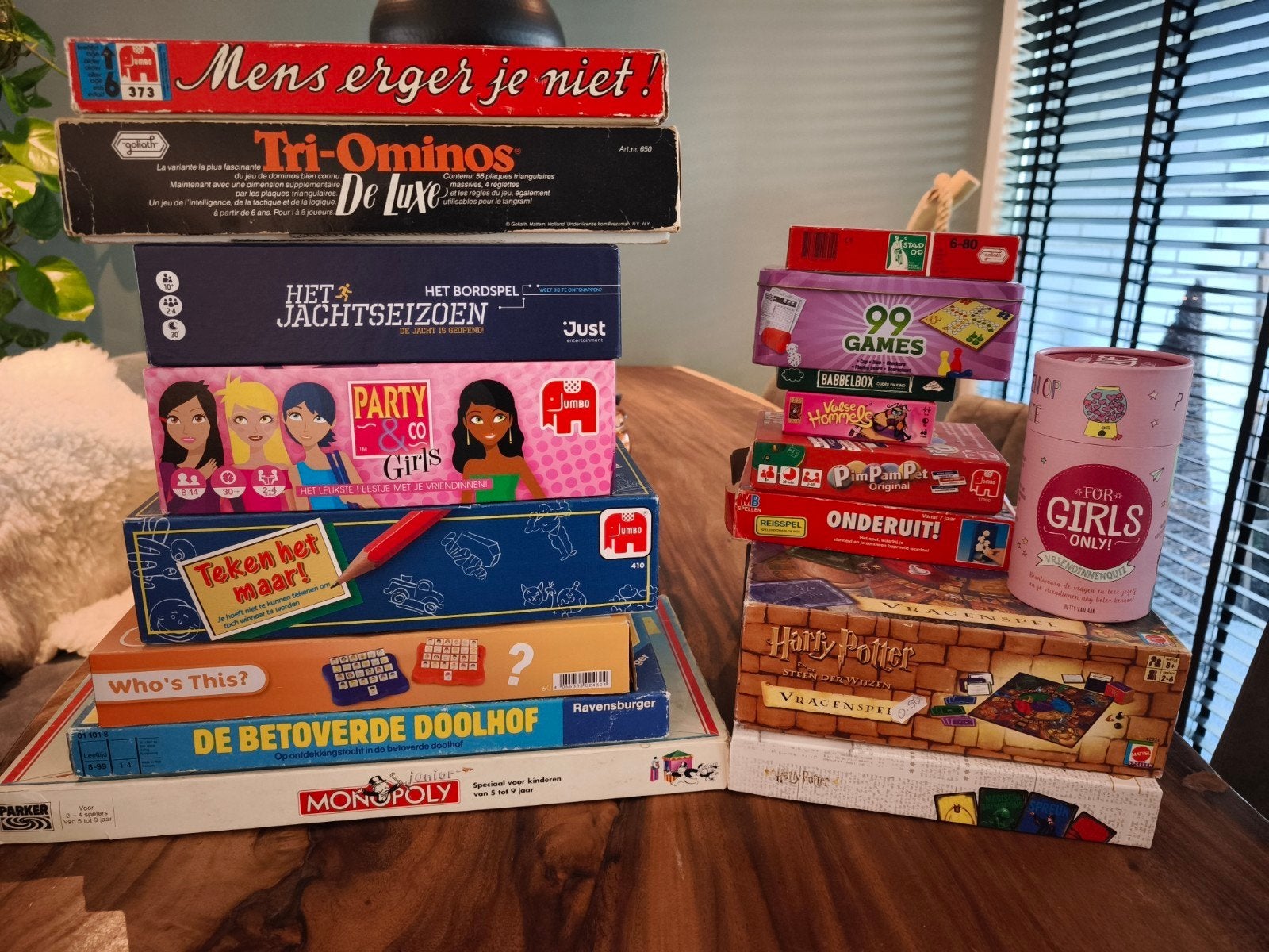 Grote collectie spellen: Mens erger je niet, Monopoly, Een of twee spelers, Ophalen, Gebruikt, Diverse