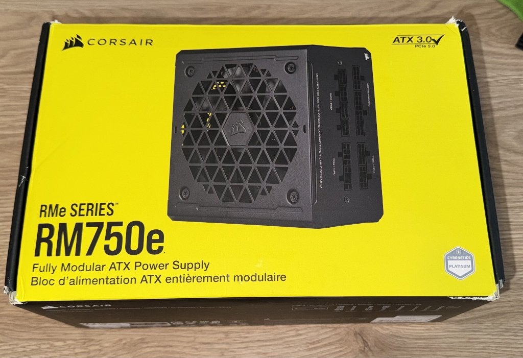 Corsair RM750e PSU, Ophalen of Verzenden, Zo goed als nieuw