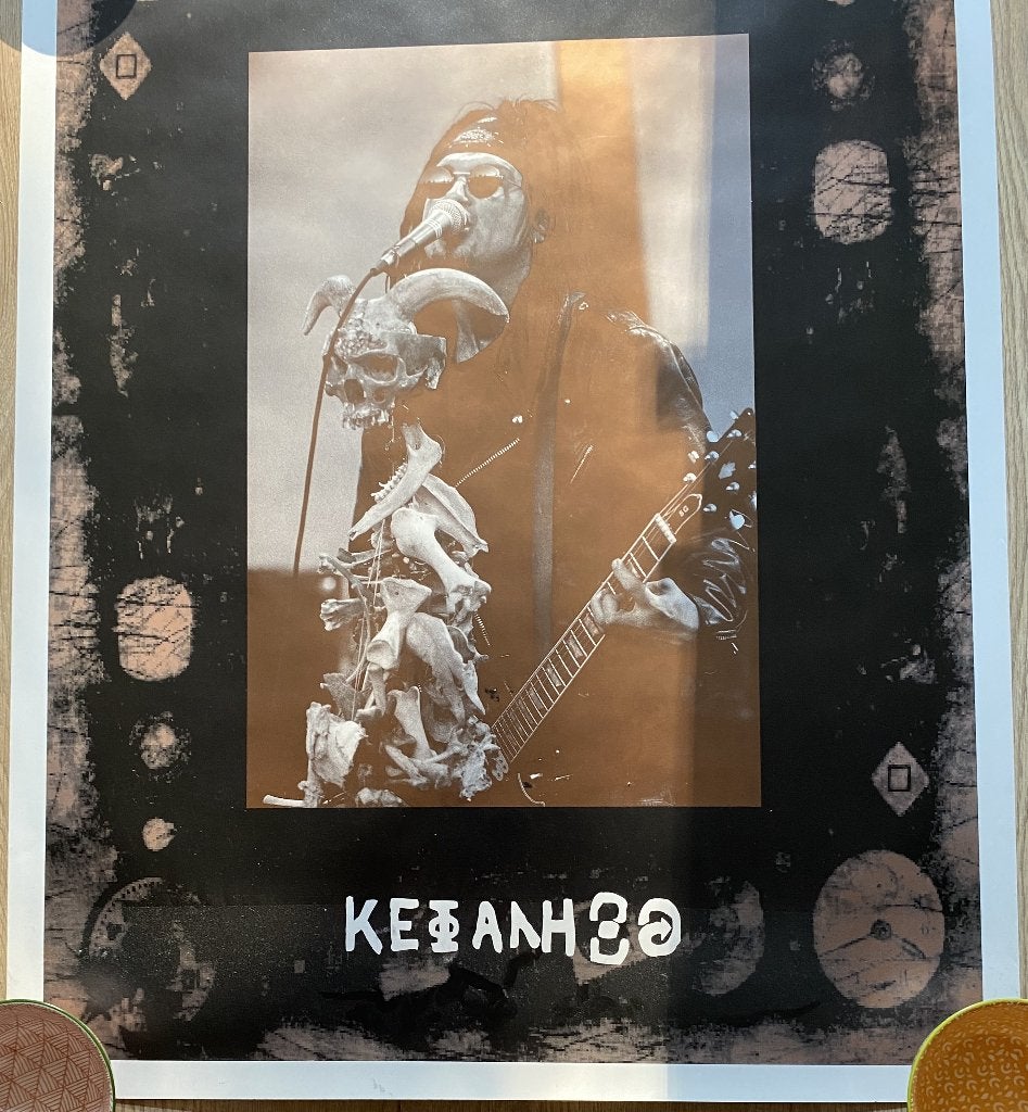 Leuke Poster Metalband Ministry - ΚΕΦΑΛΗΞΘ, Deurposter of groter, Ophalen of Verzenden, Muziek, Rechthoekig Staand