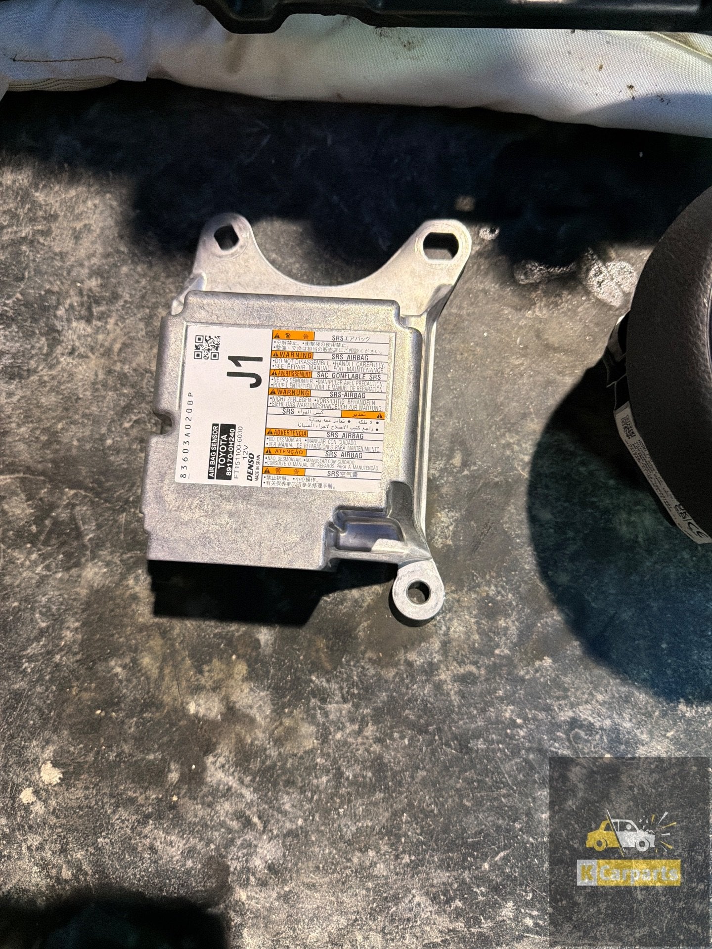 Airbag set Toyota Aygo X Compleet Dashboard set Origineel, Info@toyota.co.jp, Gebruikt, Toyota Motor Corporation, Toyota