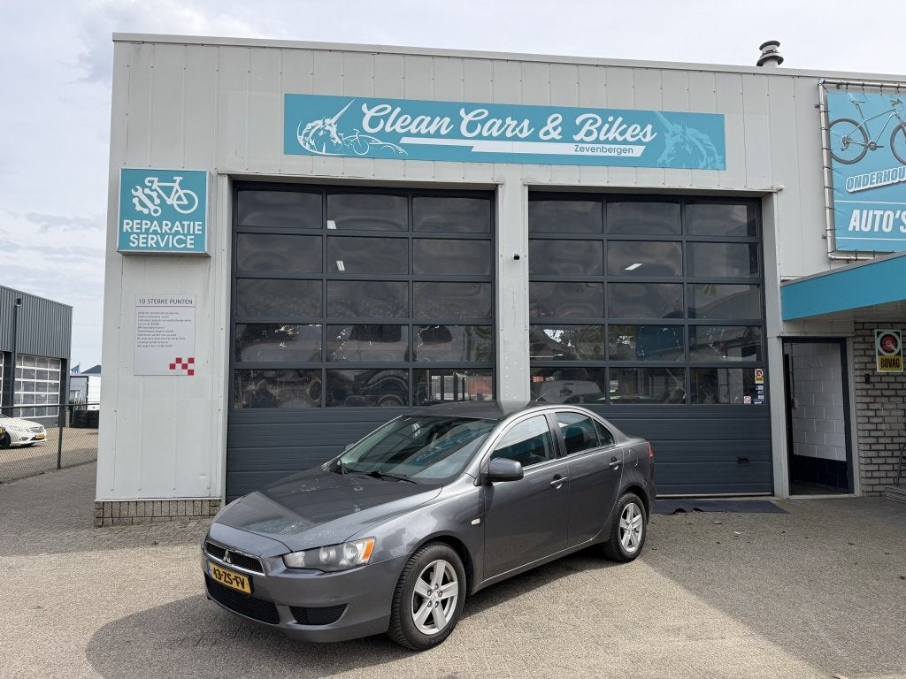 Mitsubishi Lancer Sports Sedan CARPLAY 1.8 Invite (bj 2008), Auto's, Mitsubishi, Gebruikt, 1295 kg, Origineel Nederlands, Bedrijf