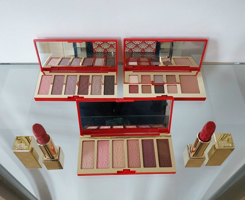 3 x Eyeshadow, 2 x Lipstick, Estee Lauder Limited Edition, Verzenden, Nieuw, Make-up, Overige kleuren