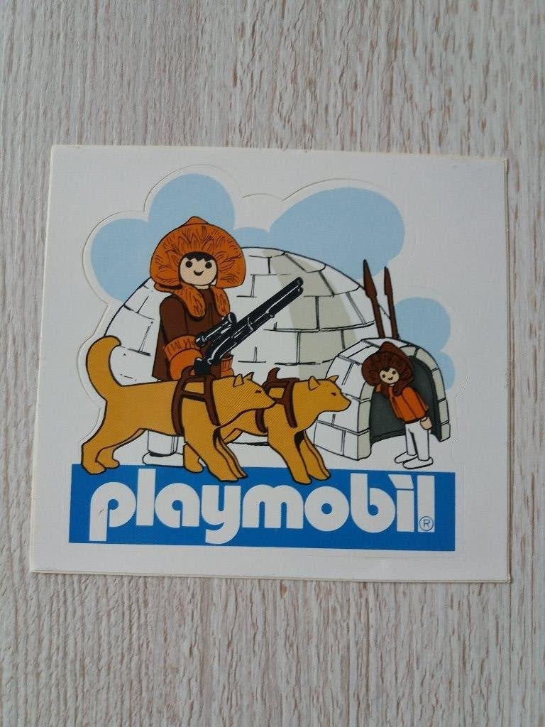 sticker playmobil ( 2 ), Verzamelen, Ophalen of Verzenden, Zo goed als nieuw, Merk