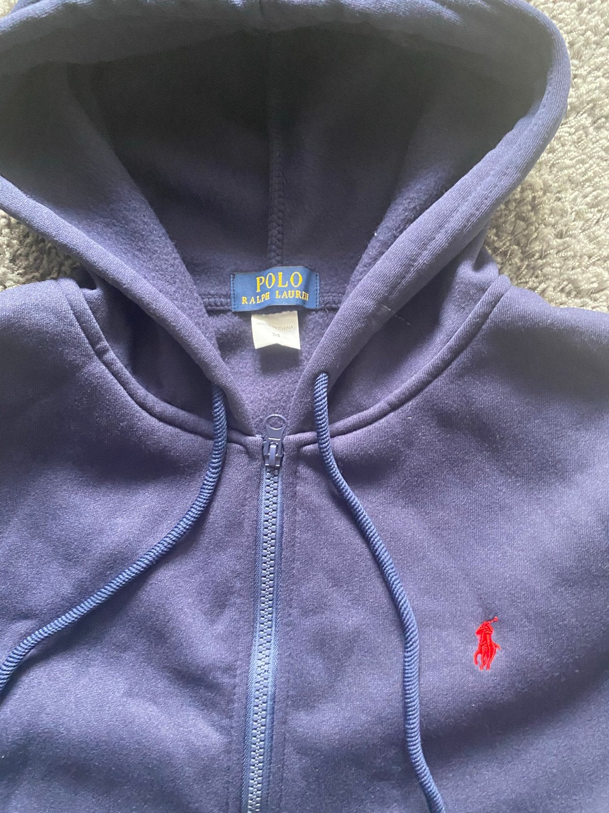 Ralph Lauren Vest Blauw Maat L, Ophalen of Verzenden, Zo goed als nieuw