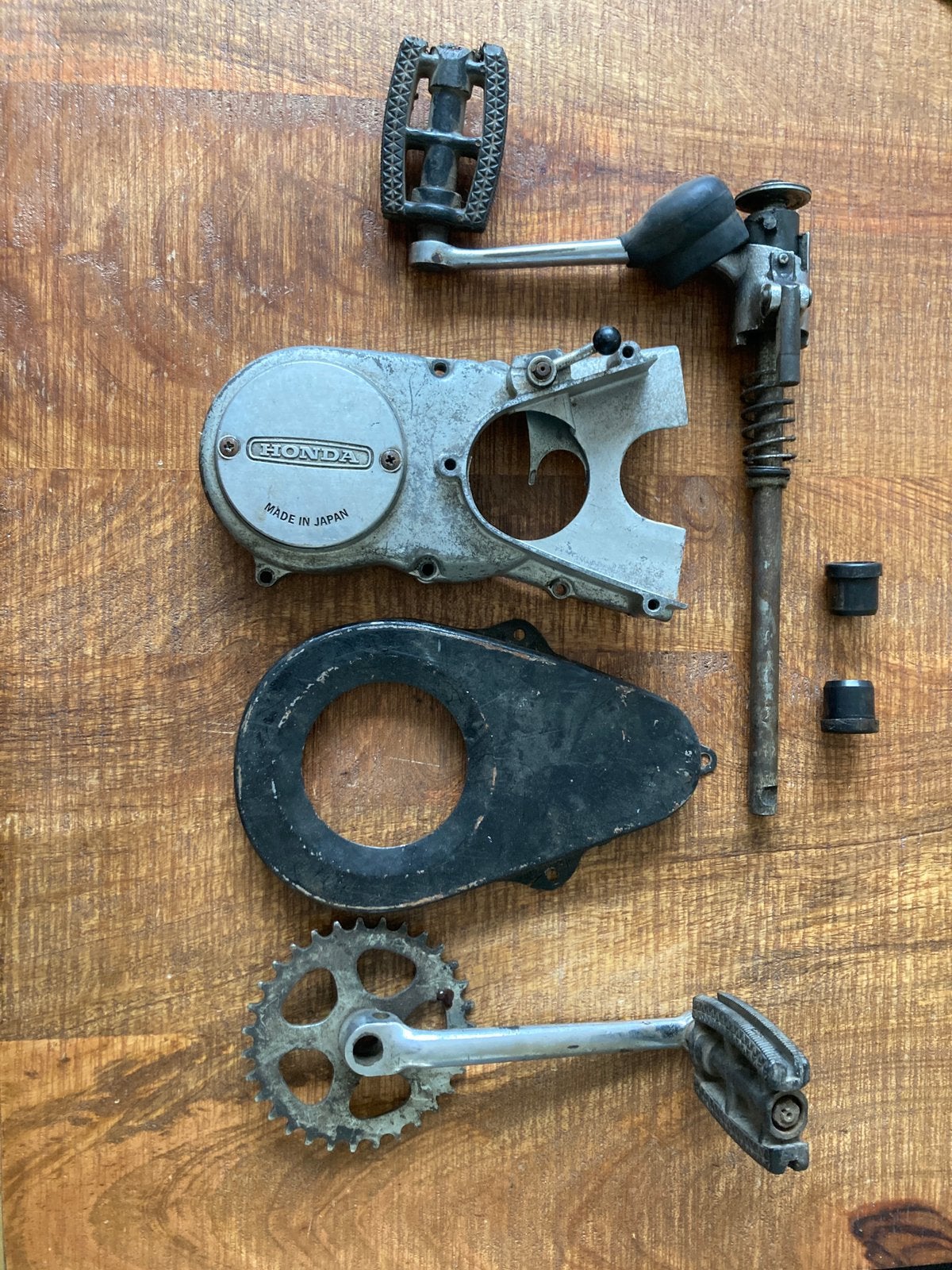 Originele Fiets Trapper Mechanisme Honda ss50 cd50 c50, Fietsen en Brommers, Ophalen of Verzenden, Zo goed als nieuw, Overige merken