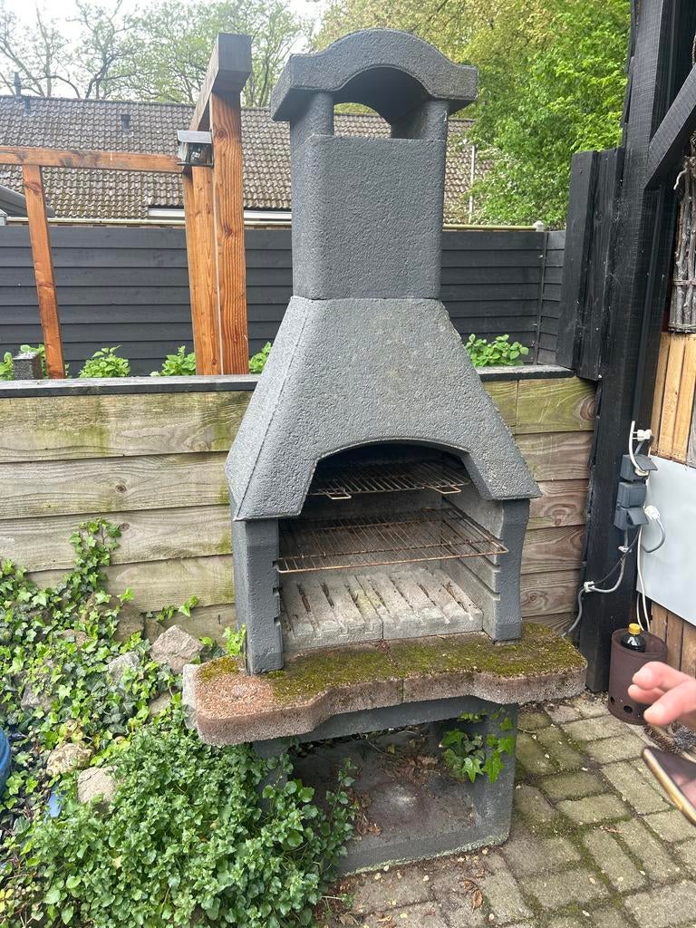 Stenen BBQ / Vuurpit - Af te halen, Ophalen, Gebruikt