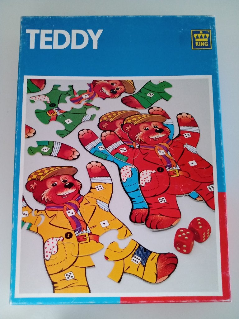 Het Spel : TEDDY (kleuren en kleding leren), Ophalen of Verzenden, Gebruikt, Puzzelen