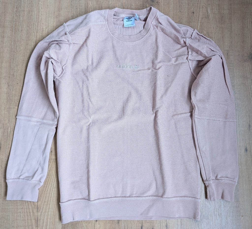 Roze Adidas Sweater Heren - Maat S, Kleding | Heren, Truien en Vesten, Ophalen of Verzenden, Zo goed als nieuw, Adidas, Roze