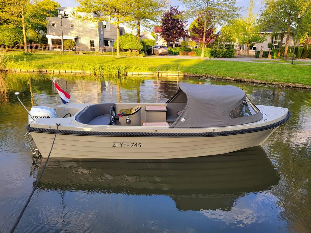Lago Amore 565 sloep met Honda 50pk - 2022- Powertrim, Watersport en Boten, Ophalen, Clever, Tender, Anker