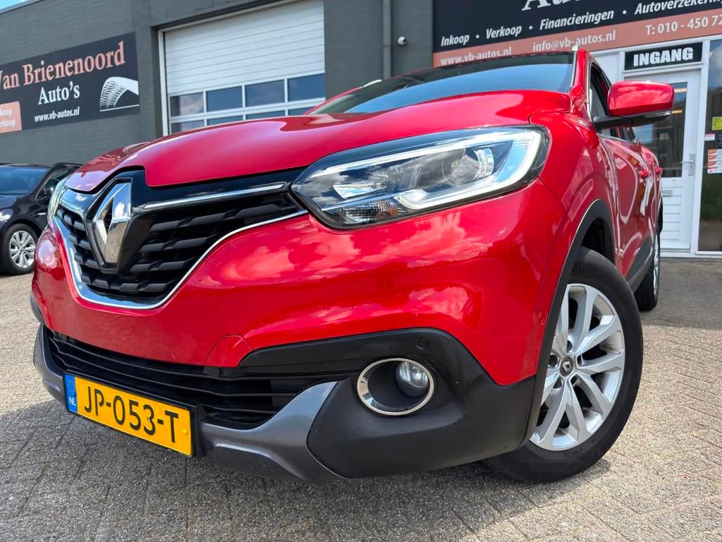 Renault Kadjar 1.2 TCe Intens van 2 de Eig met € 8.499,00, Kadjar, 4 cilinders, Leder en Stof, Origineel Nederlands