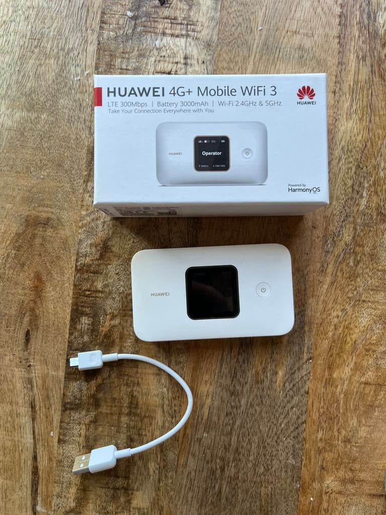 Huawei 4G+ Mobile Wifi 3, Ophalen, Zo goed als nieuw, Router