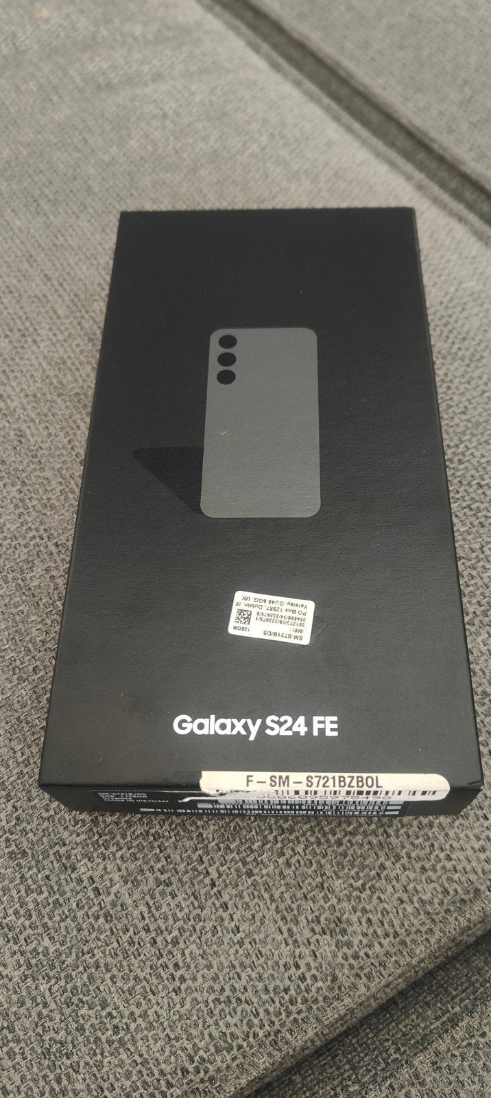 Samsung Galaxy S24 FE 128GB, Ophalen, Galaxy S24, Zwart, Zo goed als nieuw