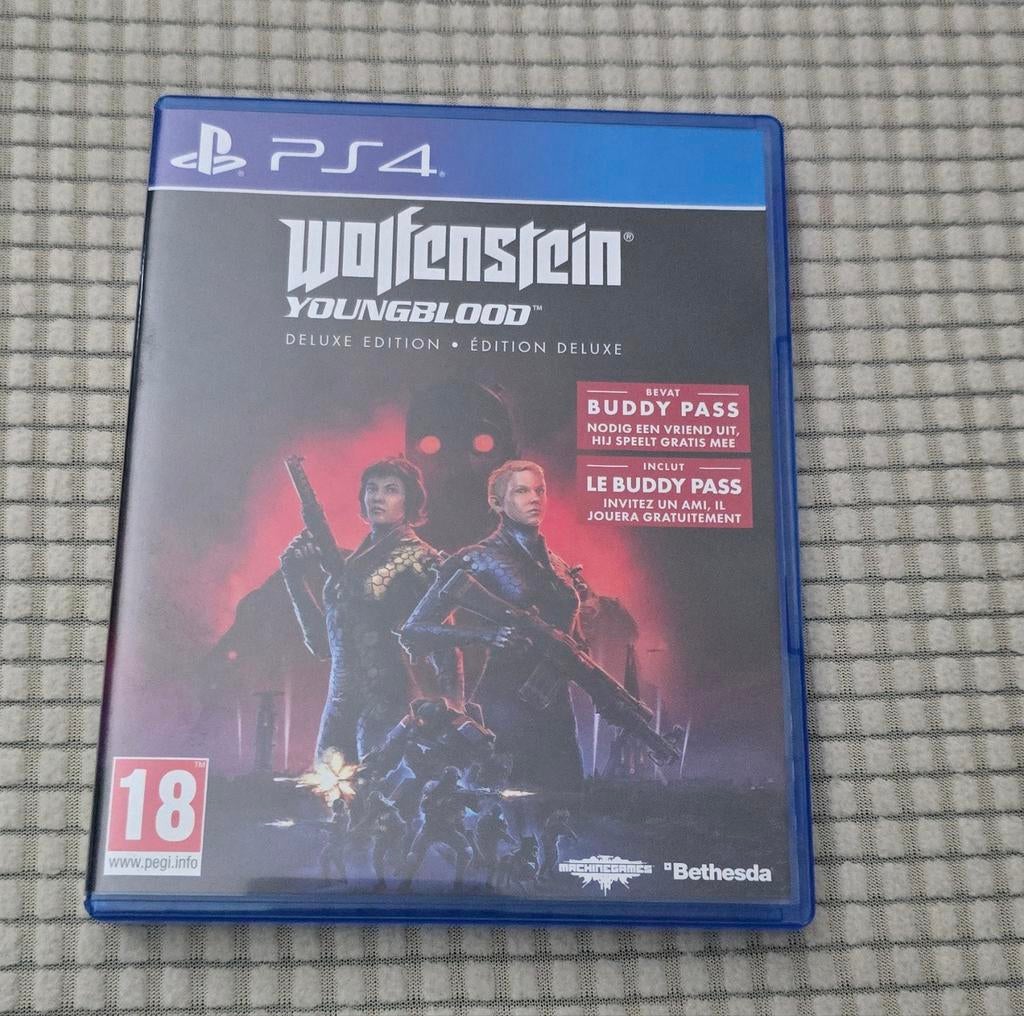 Wolfenstein Youngblood Deluxe Edition PS4, Spelcomputers en Games, Ophalen, Online, Vanaf 18 jaar, Shooter
