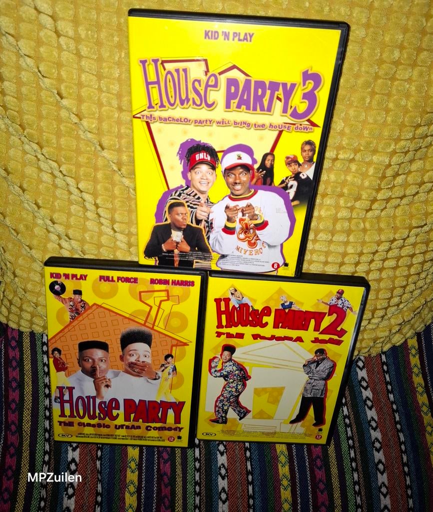 House Party Trilogy, Cd's en Dvd's, Vanaf 12 jaar, Ophalen of Verzenden, Zo goed als nieuw, Romantische komedie