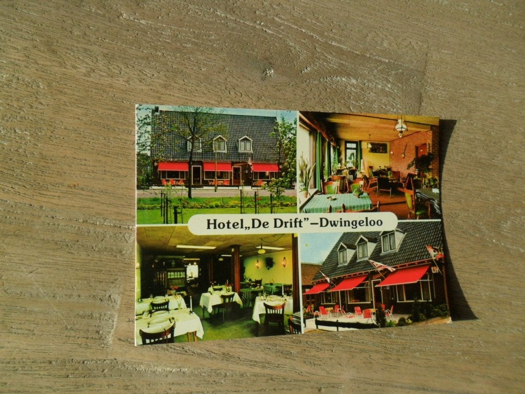 Dwingeloo, hotel de Drift/interieur, Verzenden, 1980 tot heden, Ongelopen