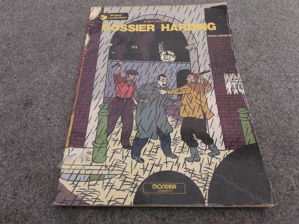 Dossier Harding. 1981, Eén stripboek, Ophalen of Verzenden, Gelezen