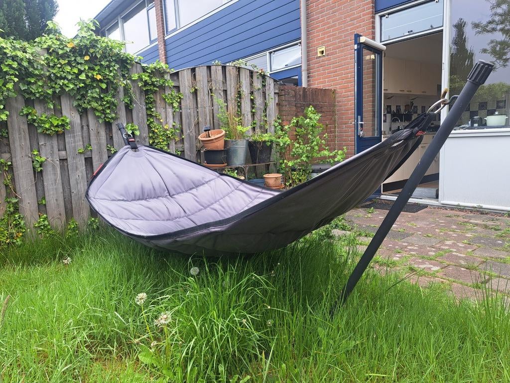 Fatboy hangmat met standaard, Ophalen, Gebruikt, Meerpersoons, Met standaard