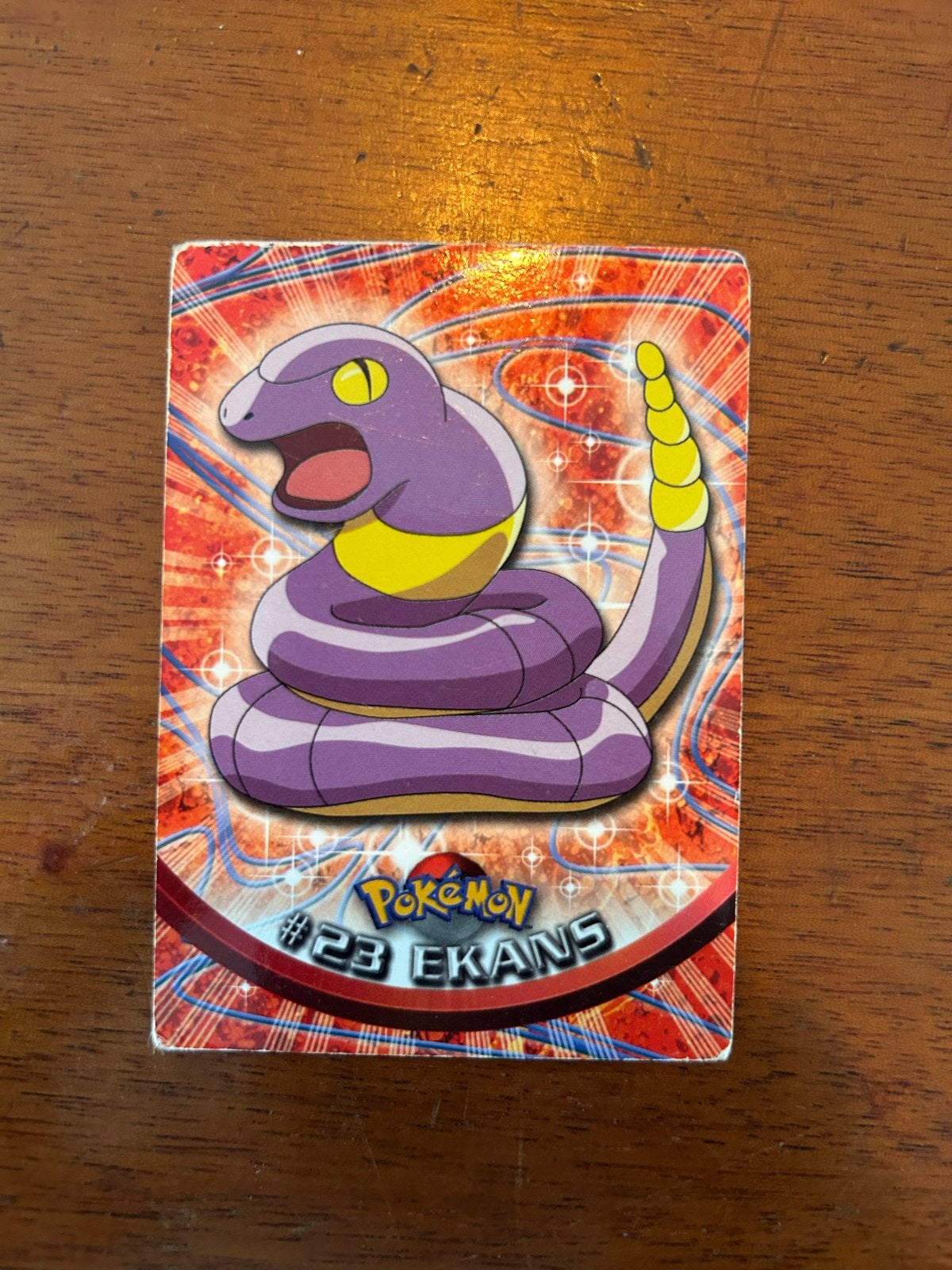 Vintage Pokémon Ekans #23 Topps TV Animation Edition Kaart, Hobby en Vrije tijd, Verzamelkaartspellen | Pokémon, Ophalen of Verzenden