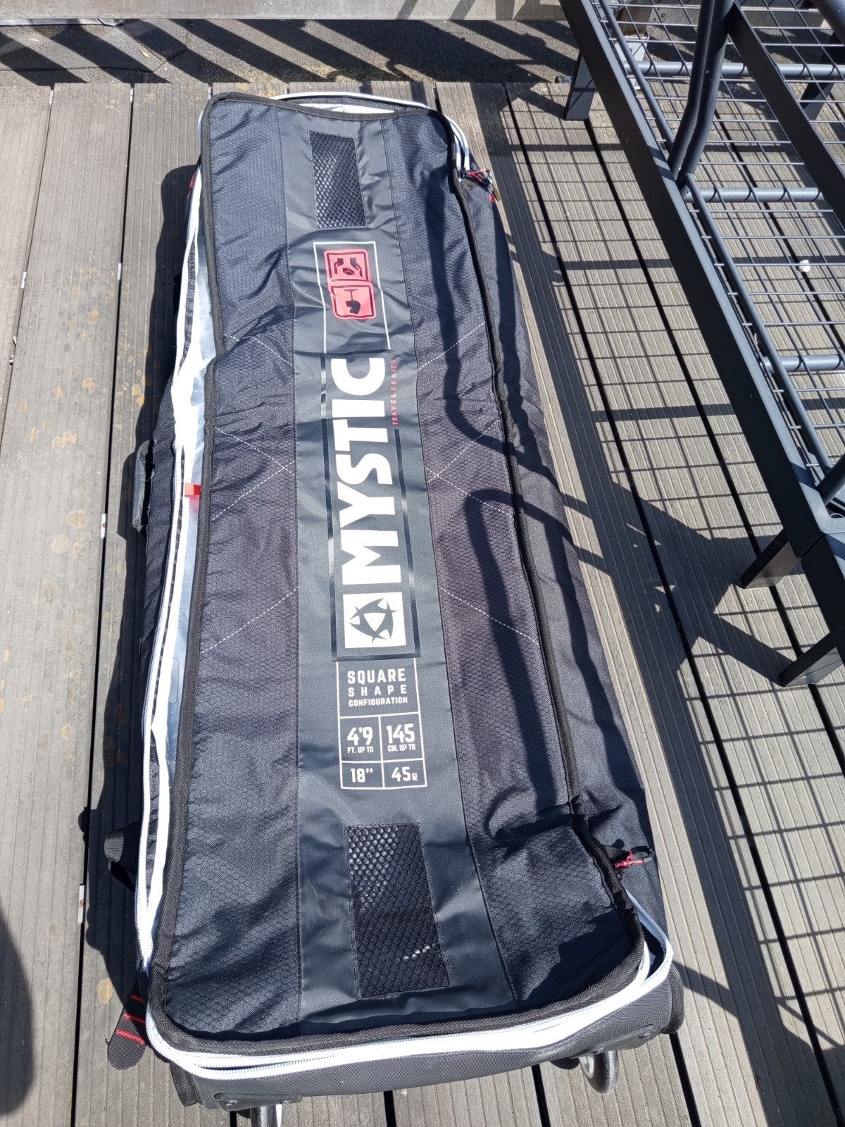 Reistas voor surfspullen 145x45cm met wieltjes en padding, Ophalen of Verzenden