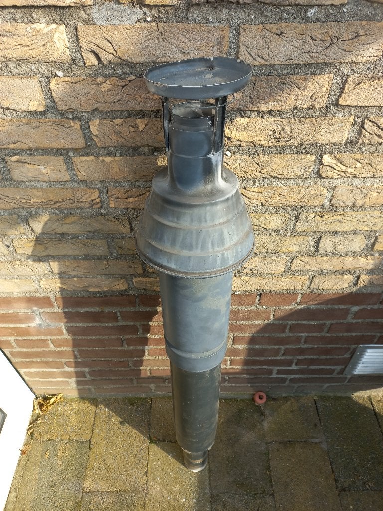 Rookgas-afvoer CV-ketel (incl. 3 verstelbare bochten), Ophalen, Afvoer, Gebruikt, 60 tot 80 mm