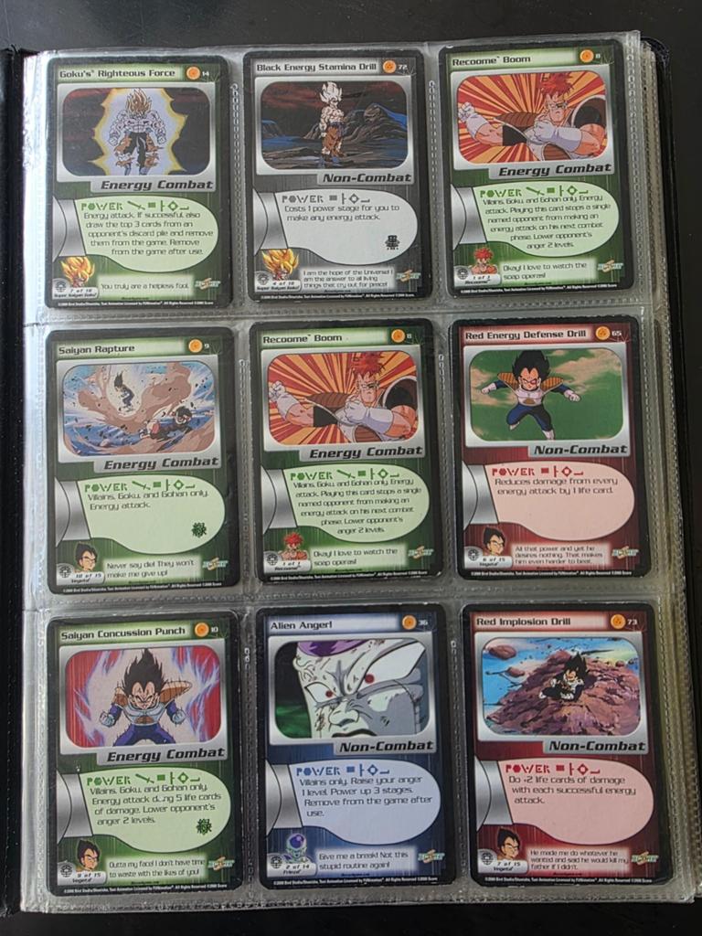 Verzameling Dragonball Z Score kaarten 1/3, Dragon Ball Z, Ophalen of Verzenden, Meerdere kaarten, Foil