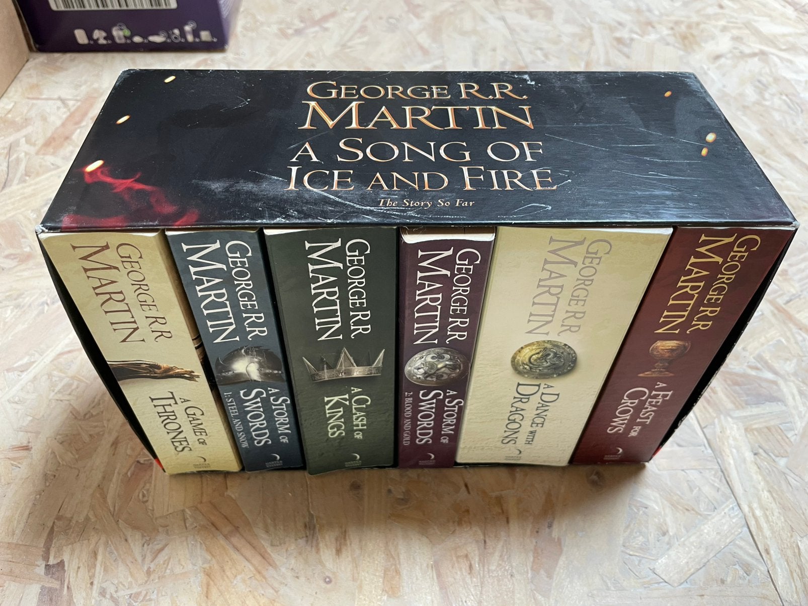 George R.R. Martin - A Song of Ice and Fire Boxset, Boeken, Ophalen of Verzenden, Gelezen
